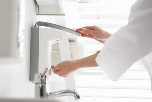 Hygienebedarf und Desinfektion mit Spendersystem
